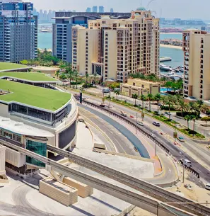 Nakheel Mall Top View